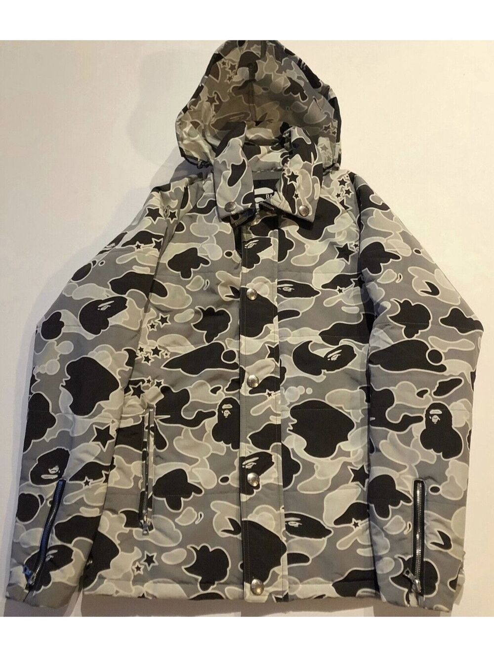 Bape Star Camo Hoodie Jacket